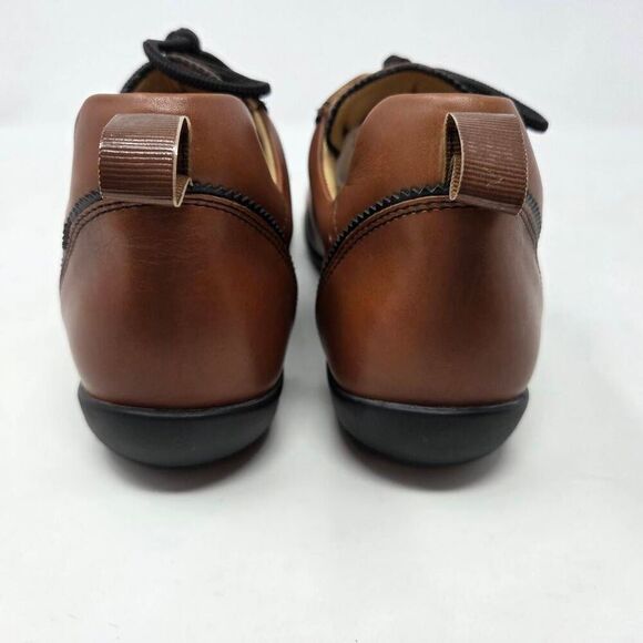 WESTEES SHELLEY WEST GLAMOUR GIRLS COLLECTION BROWN LEATHER GOLF SHOES WOMENS 9 - Picture 5 of 10